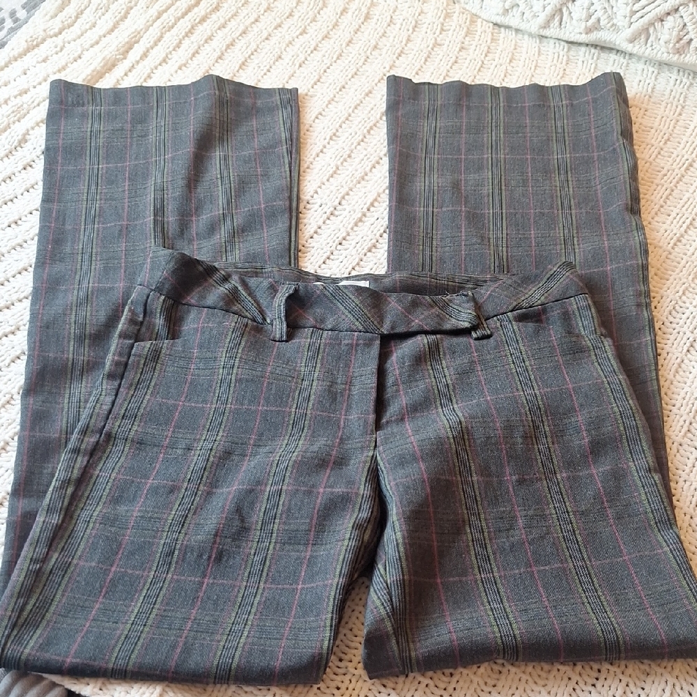 Toy Box Gray Plaid Pants Size 3